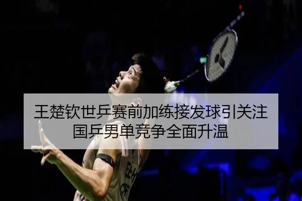 王楚钦世乒赛前加练接发球引关注 国乒男单竞争全面升温